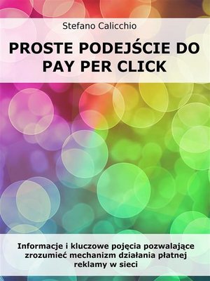 cover image of Proste podejście do Pay Per Click